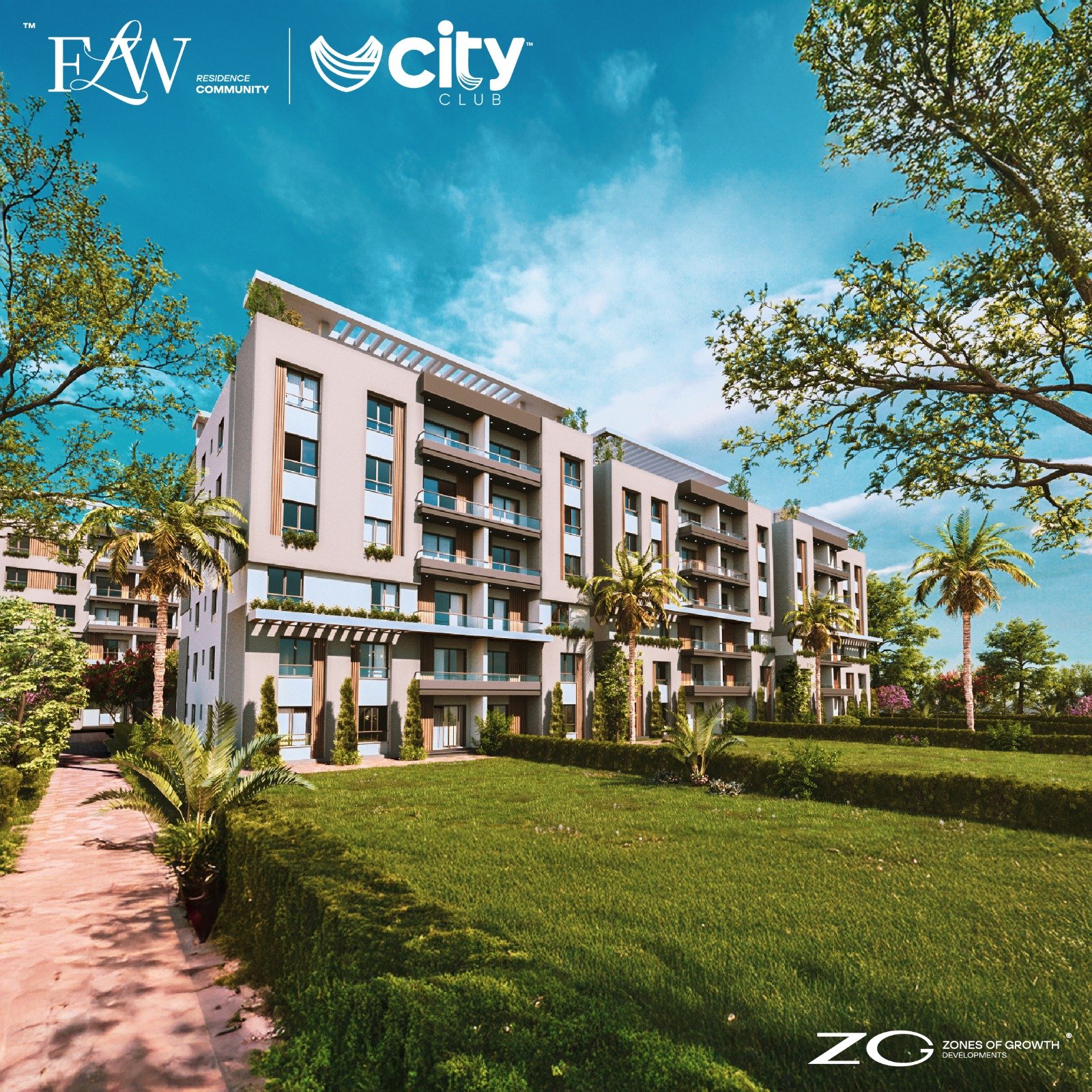 مجمع FLW السكني في طريق واهات 132.5 متر